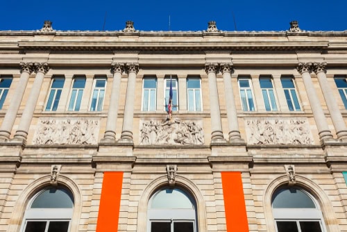 Façade du Musée d'Aquitaine à Bordeaux, France